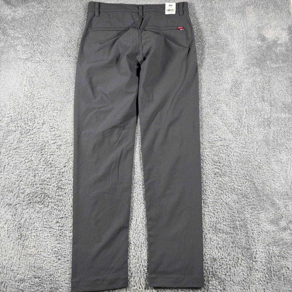 NWT Levis XX Chino Standard Taper Tech Pants Mens 30x32 Grey High Stretch Coolin